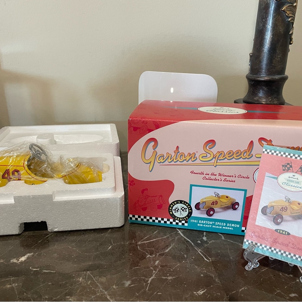 1999 Hallmark Kiddie Car Garton Speed Demon NIB